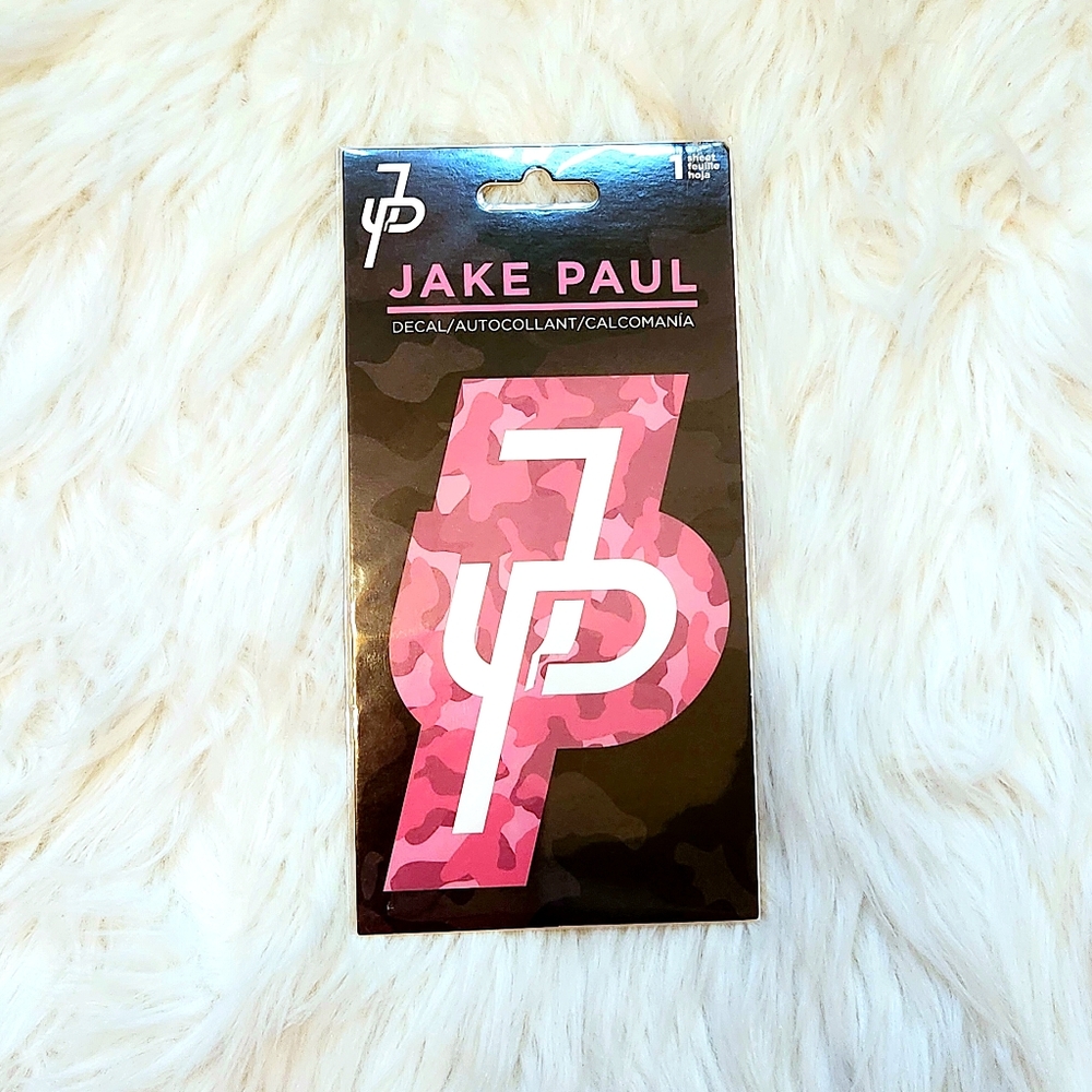 NWT Jake Paul Pink Camo Decal – JP Sticker